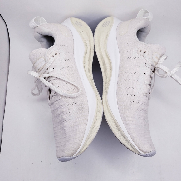 Nike ReactX Infinity Run 4 White Athletic Lace Up Running Shoes Women's Size 9.5 - Picture 8 of 12